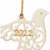Lenox 890782 2020 Our First Tree Christmas Ornament(Dove)