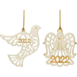 Lenox 890782 2020 Our First Tree Christmas Ornament(Dove)