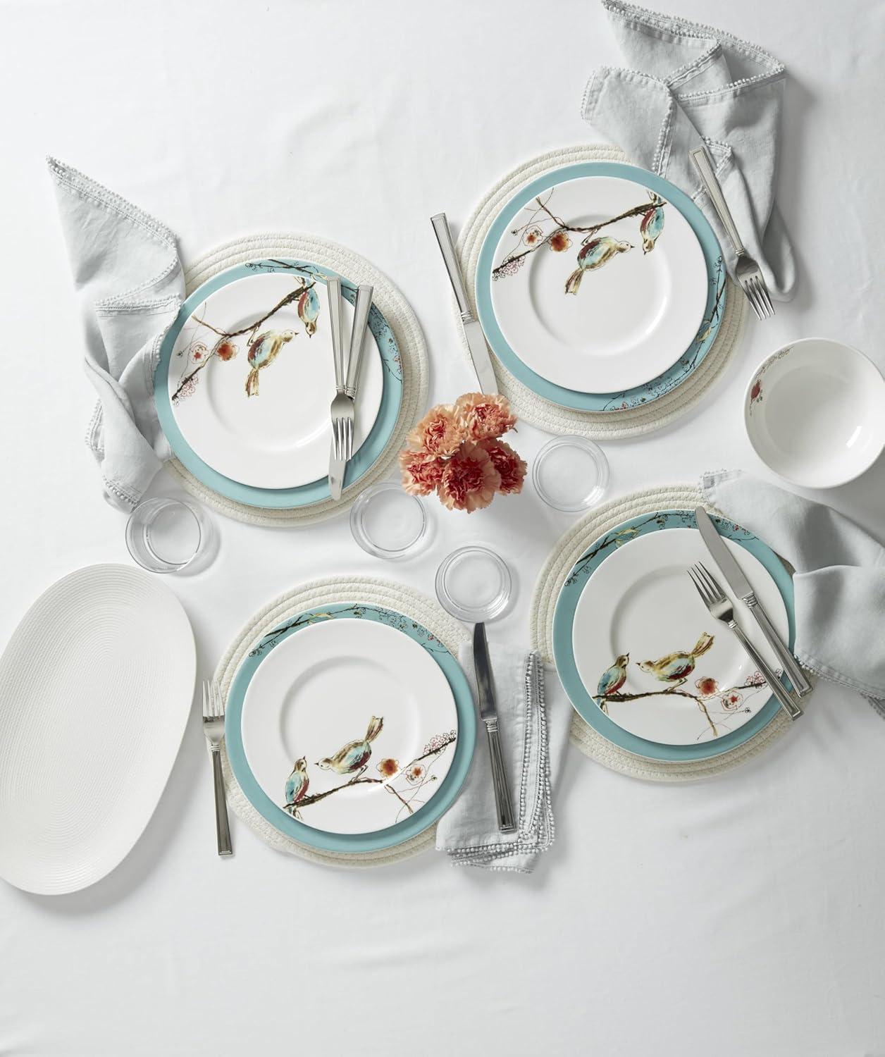 imageLenox 897261 Chirp Mugs Set of 412Piece Dinnerware Set