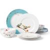 Lenox 897261 Chirp Mugs, Set of 4(12-Piece Dinnerware Set)