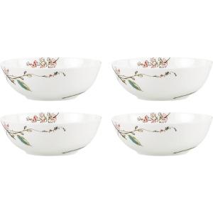 Lenox 897261 Chirp Mugs, Set of 4(Bowls  Set of 4  Black)
