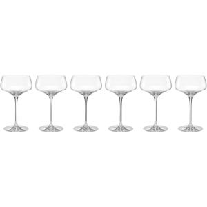 Lenox 897401 Tuscany Classics Angled Optic Coupes, Set of 6(Coupe Glasses)