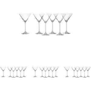 Lenox Tuscany Classics White Wine Glass Set, Buy 4 Get 6, 6 Count (Pack of 1), Clear, 21 ounces(6 Count (6 Fl Oz) (Pack of 4))