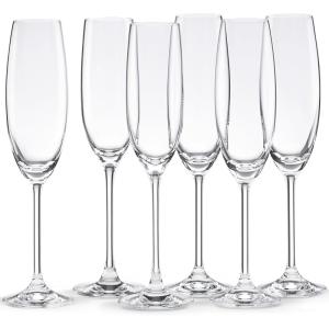 Lenox Tuscany Classics White Wine Glass Set, Buy 4 Get 6, 6 Count (Pack of 1), Clear, 21 ounces(6 Count (8 Fl Oz))