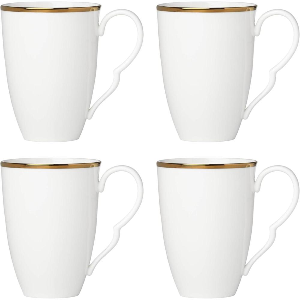 imageLenox 869125 Contempo Luxe Accent PlateMugs  Set of 4