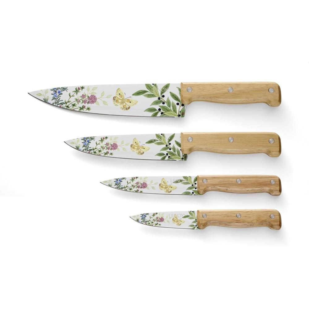imageLenox 898379 Butterfly Meadow Herbs 4Piece Cutlery Set4Piece Cutlery Set