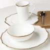 Lenox 869125 Contempo Luxe Accent Plate(4-Piece Place Setting)