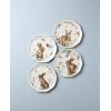 Lenox 893456 Butterfly Meadow Bunny Salt & Pepper, Easter Serveware(Accent Plates  Set of 4)