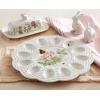 Lenox 893456 Butterfly Meadow Bunny Salt & Pepper, Easter Serveware(Egg Tray)