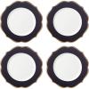 Lenox 869125 Contempo Luxe Accent Plate(Accent Plates  Set of 4  Black)