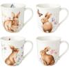 Lenox 893456 Butterfly Meadow Bunny Salt & Pepper, Easter Serveware(Mugs  Set of 4)