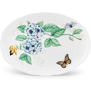 Lenox Butterfly Meadow 16-Inch Platter, White –