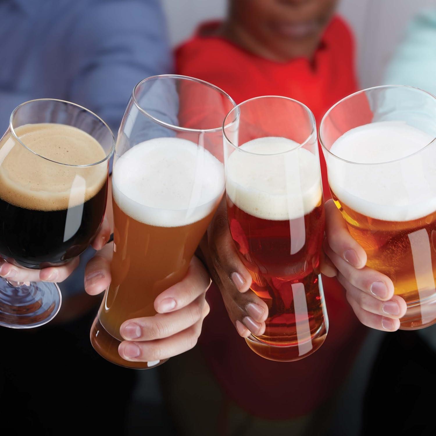 imageLenox 853383 Tuscany Classics 4Pc Assorted Craft Beer SetClear