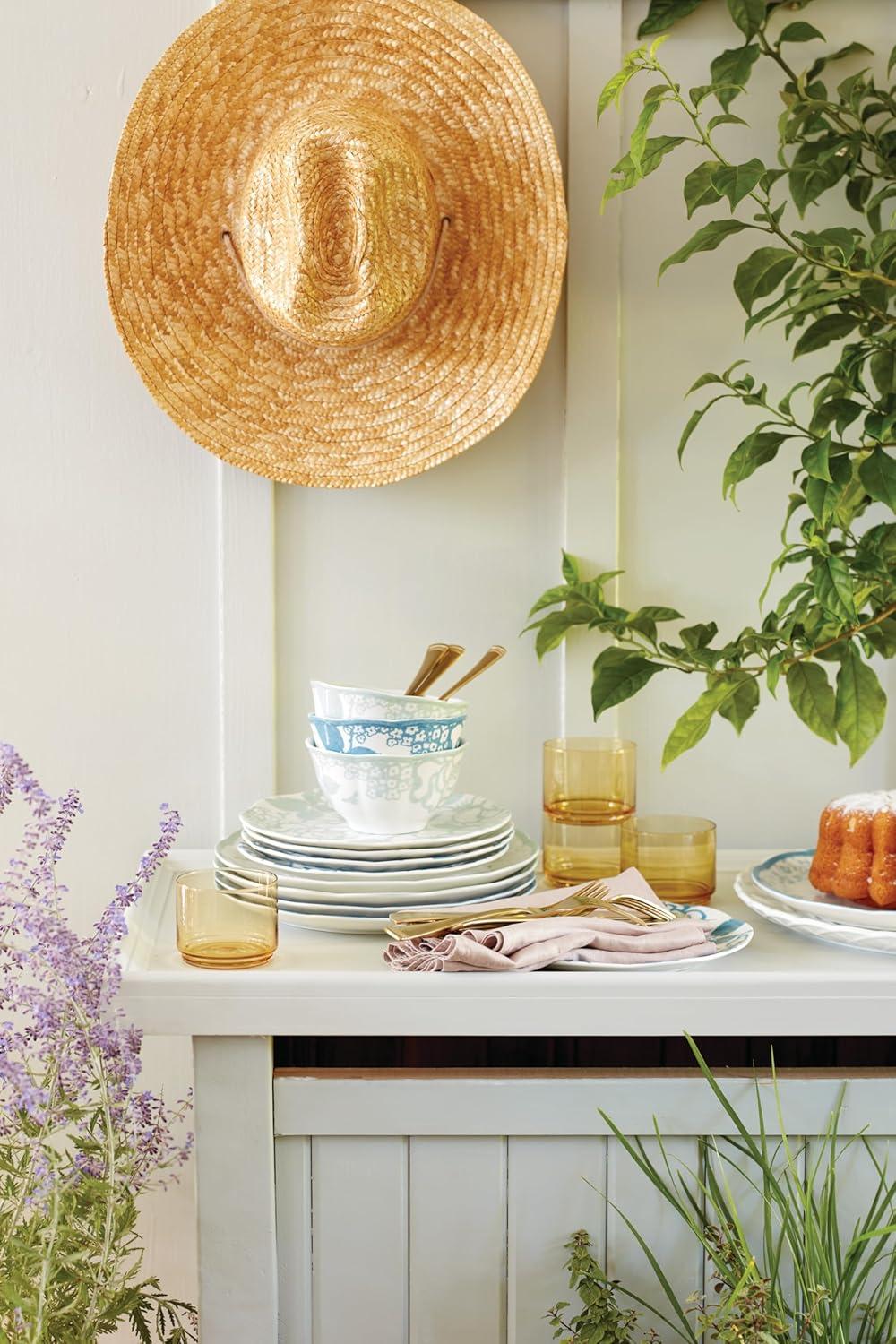 imageLenox Tuscany Classics 4Pc Short Glasses 110 OrangeShort Glasses Set of 4 Amber