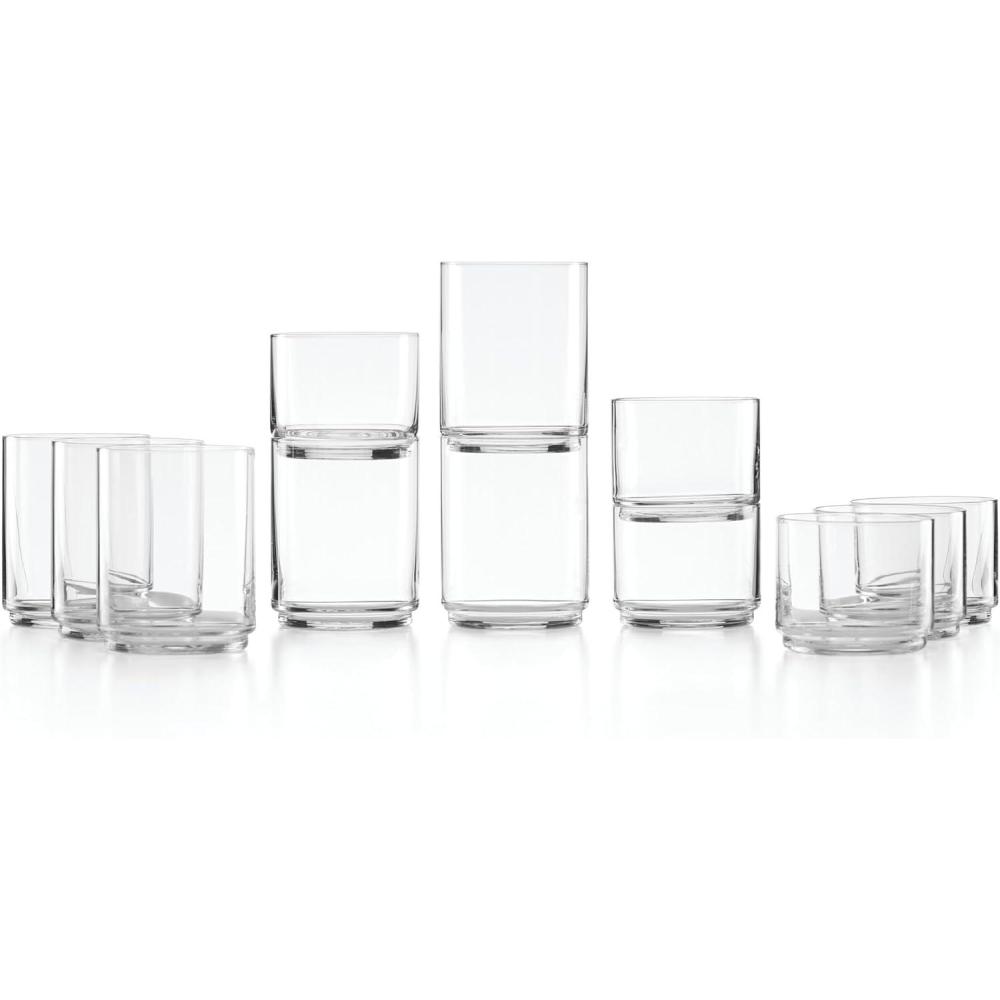 imageLenox Tuscany Classics 4Pc Short Glasses 110 OrangeAssorted Glasses  Set of 12