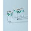 Lenox 849605 Holiday 4-Piece Highball Glass Set, Christmas Dinnerware, Hosting