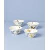 Lenox 897831 Butterfly Meadow Herbs Tall Tumblers, Set Of 4(Rice Bowls  Set of 4)