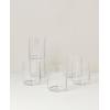 Lenox Tuscany Classics 4Pc Short Glasses, 1.10, Orange(Tall Glasses  Set of 6)