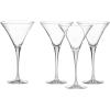 Lenox 6115711 Tuscany Classics 4-Piece Martini Glass Set, 10 Oz Capcity, Clear, 4 Piece Set, 8.75-Inch Height