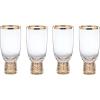 Lenox 897409 Tuscany Classics Gold Frost All-Purpose Glasses, Set of 4