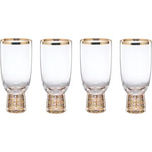 Lenox 897409 Tuscany Classics Gold Frost All-Purpose Glasses, Set of 4