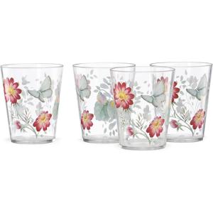 Lenox Acrylic Butterfly Meadow 4-Piece Dof Set, 1.10 LB, Multi(1.10 LB)