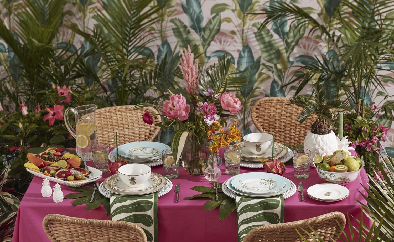 imageLenox 6226880 British Colonial Tradewind MugAccent Plates Set of 4