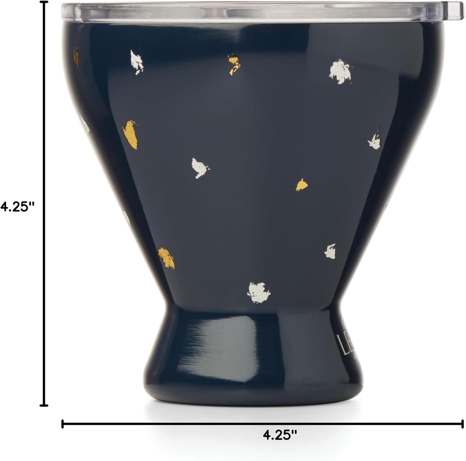 imageLenox 895898 Blue Bay Ikat Pattern Stainless Steel Cocktail TumblerDot