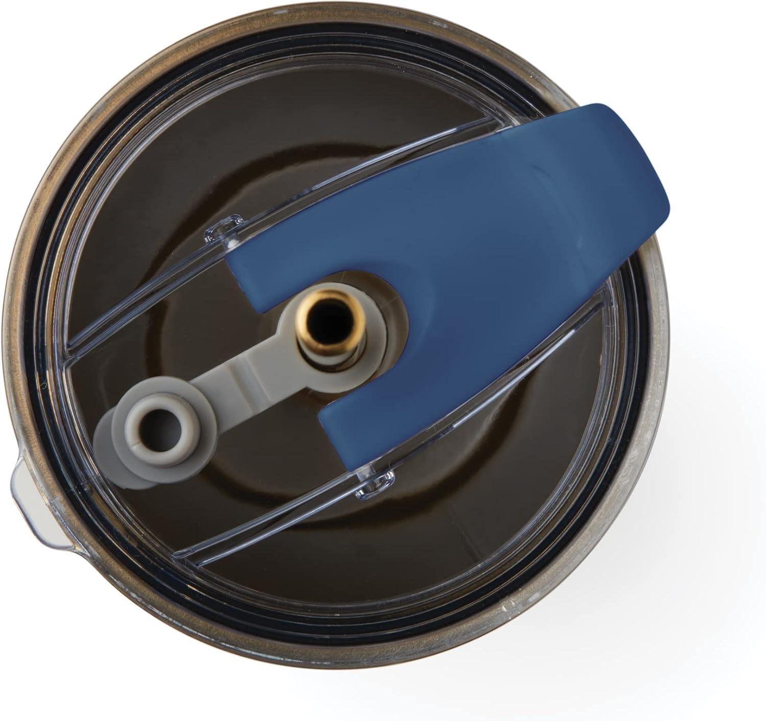 imageLenox 895898 Blue Bay Ikat Pattern Stainless Steel Cocktail TumblerDot