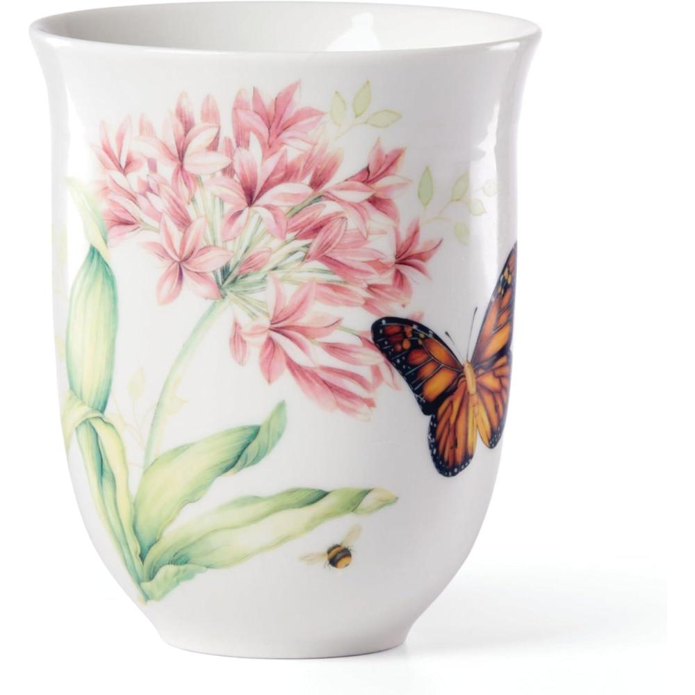 imageLenox 808071 Butterfly Meadow Espresso Cup And SaucerThermal Tea Mug