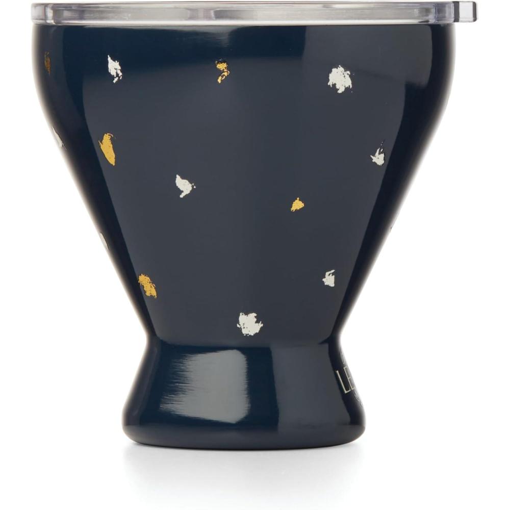 imageLenox 895898 Blue Bay Ikat Pattern Stainless Steel Cocktail TumblerDot