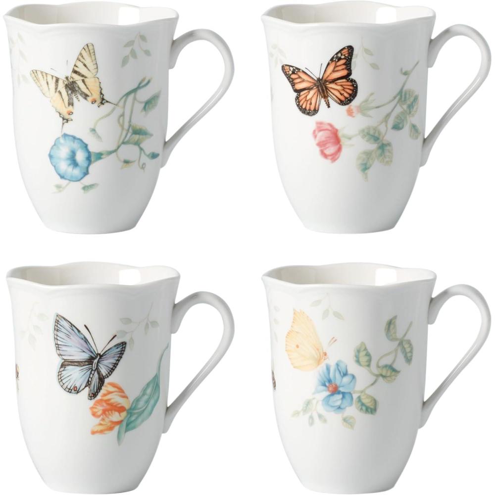 imageLenox Butterfly Meadow 4Piece Mug Set 244 Multi