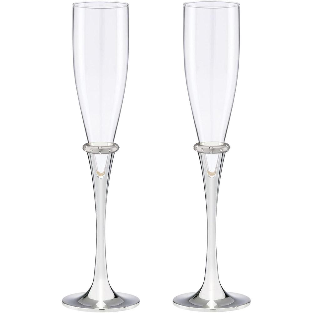 imageLenox Devotion Frame for 8 by 10Inch Photo  825521 MetallicFlutes