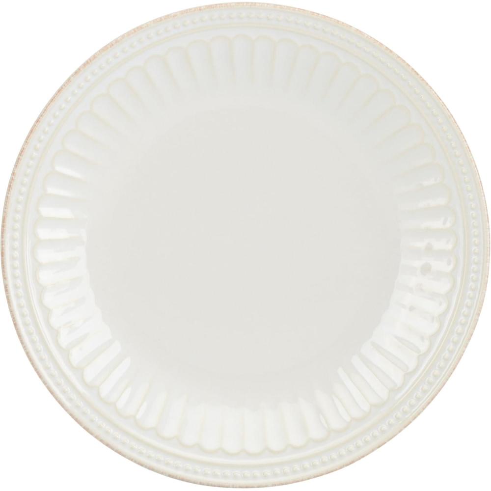 imageLenox French Perle Groove 2Piece Latte Mug Set 230 LB WhiteAccent Plate