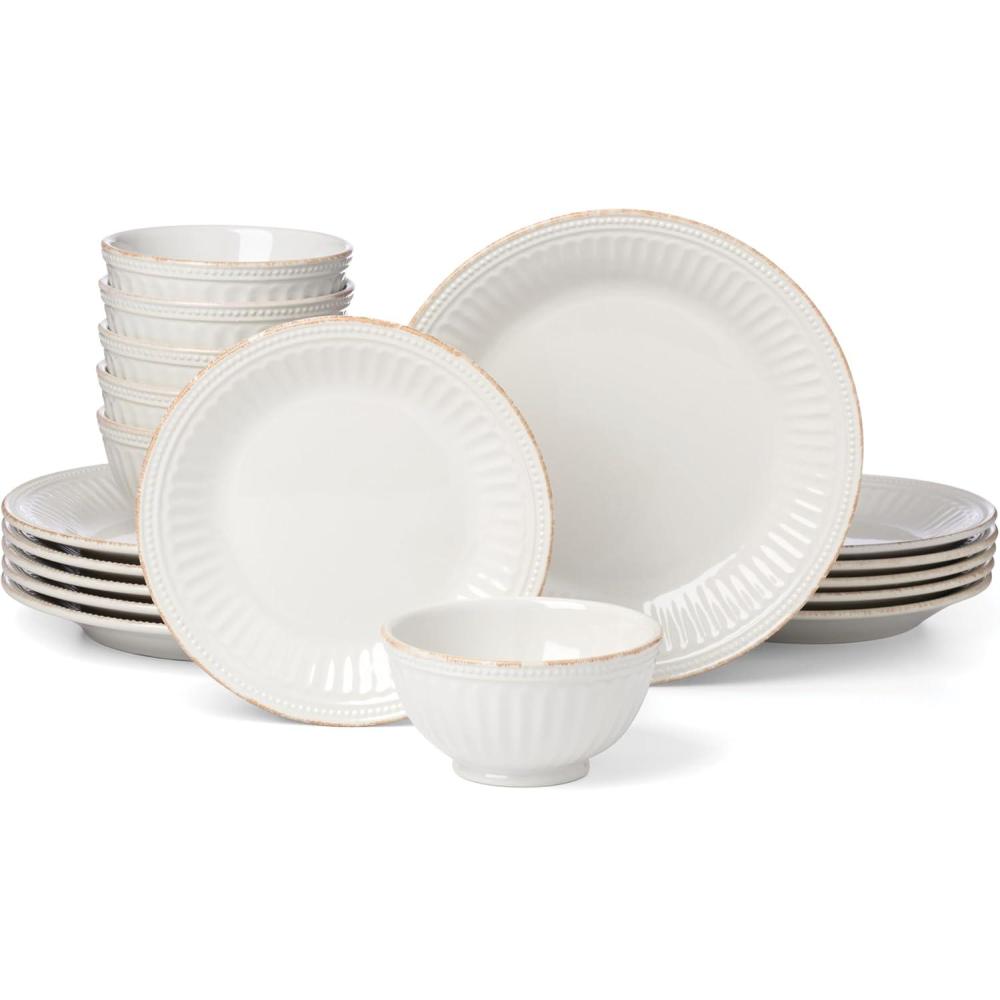 imageLenox French Perle Groove 2Piece Latte Mug Set 230 LB WhiteCasual