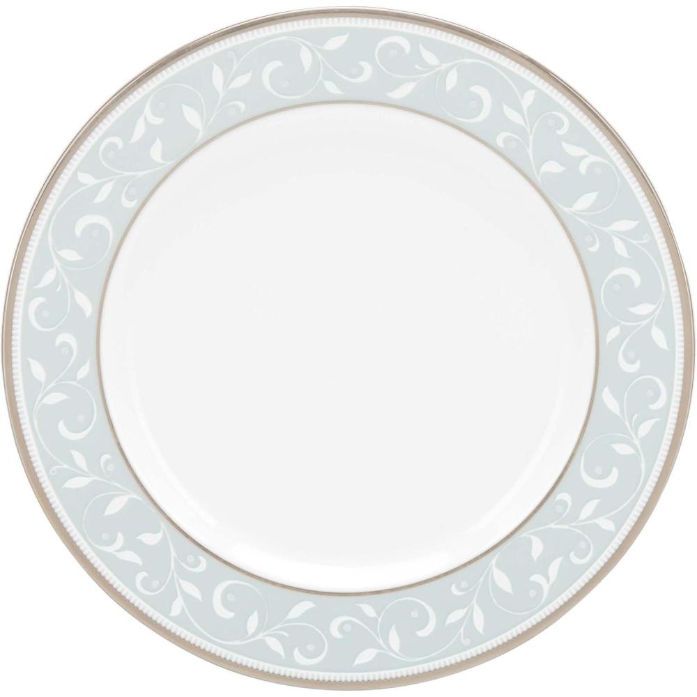 imageLenox Opal Innocence Blue Saucer WhiteButter Plate  Blue