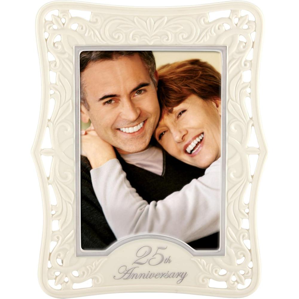 imageLenox Portrait Gallery 50th Anniversary Luxury Frame 5 by 7Inch 82647825th Anniversary