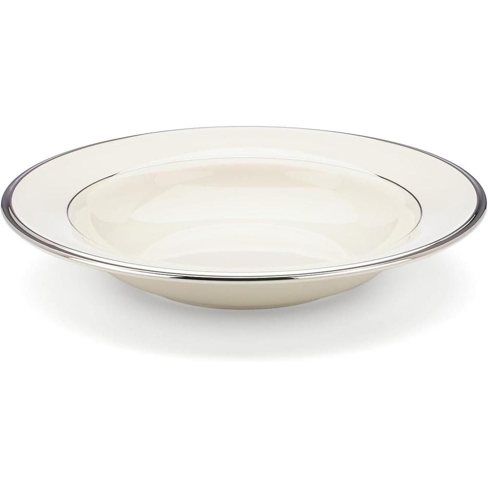 imageLenox Solitaire Teacup Cup ivoryplatinumPastaSoup Bowl
