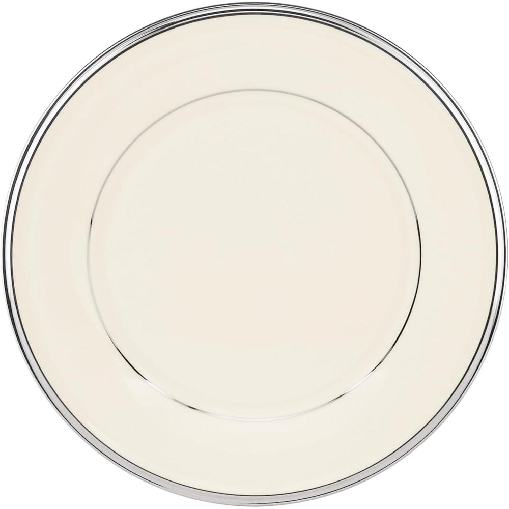 imageLenox Solitaire Teacup Cup ivoryplatinumSaladDessert Plate