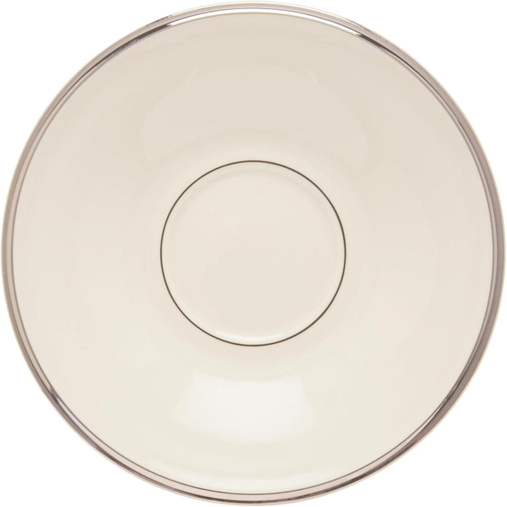 imageLenox Solitaire Teacup Cup ivoryplatinumTea Saucer