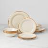 Lenox 140104040 Eternal Saucer, 1 Piece, Porcelain, 6″ x 6″, Service for 1, Porcelain(12-Piece Set)
