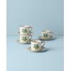 Lenox 146504030 Holiday Teacup, Christmas Drinkware(Espresso Cup & Saucer Set)