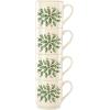 Lenox 146504030 Holiday Teacup, Christmas Drinkware(Stackable Mugs)