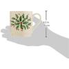 Lenox 146504030 Holiday Teacup, Christmas Drinkware(Stackable Mugs)