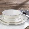 Lenox 6141113 Opal Innocence Saucer(3-Piece Place Setting)