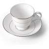 Lenox 806503 Opal Innocence Stripe Teacup, 6 oz(Tea Cup)