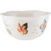 Lenox 808071 Butterfly Meadow Espresso Cup And Saucer(Dessert Bowl  White)