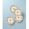 Lenox 894967 Holiday Plaid 4-Piece Mug Set, Christmas Dinnerware, Hosting(Accent Plates  Set of 4)