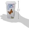 Lenox 896462 Butterfly Meadow Blue Thermal Travel Mugs, Set Of 2(10 Ounces)