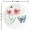 Lenox Butterfly Meadow 2-Piece Coaster Set, 0.35 LB, Multi